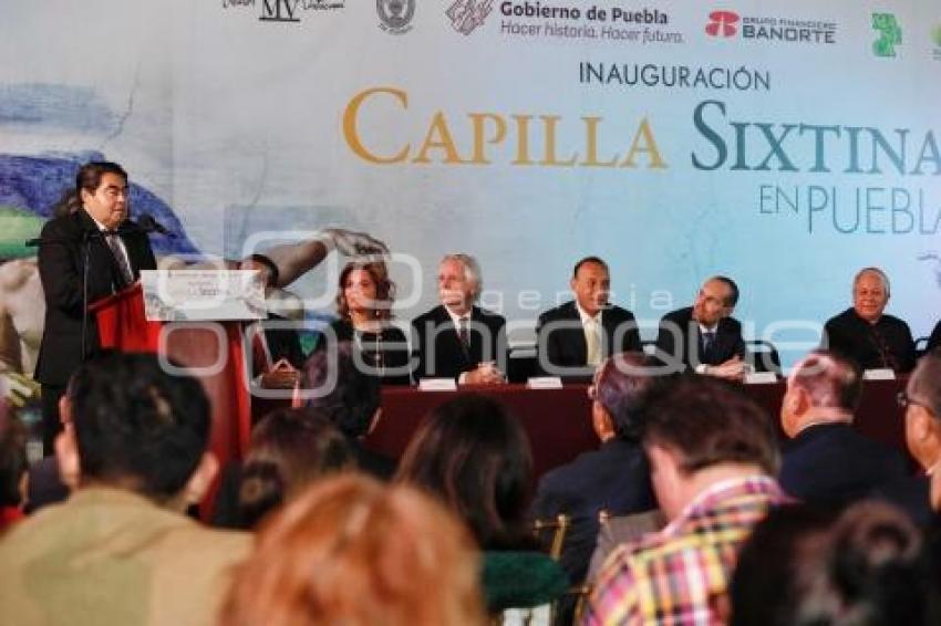 INAUGURACIÓN RÉPLICA CAPILLA SIXTINA