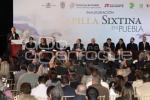 INAUGURACIÓN RÉPLICA CAPILLA SIXTINA