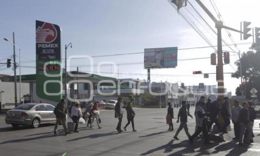 MARATÓN PUEBLA . CIERRES VIALES