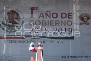 PRESIDENCIA . FESTEJO ZÓCALO