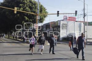 MARATÓN PUEBLA . CIERRES VIALES