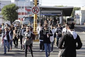 MARATÓN PUEBLA . CIERRES VIALES