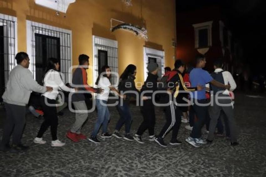 MANIFESTACIÓN ESTUDIANTES ANTORCHA CAMPESINA