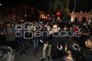 MANIFESTACIÓN ESTUDIANTES ANTORCHA CAMPESINA