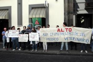 MANIFESTACIÓN VETERINARIOS