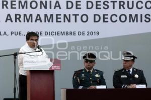 GOBIERNO . DESTRUCCIÓN MASIVA DE ARMAS