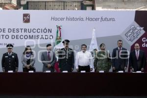 GOBIERNO . DESTRUCCIÓN MASIVA DE ARMAS