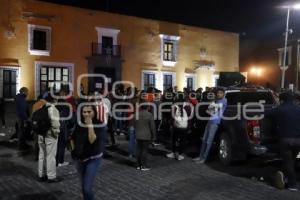 MANIFESTACIÓN ESTUDIANTES ANTORCHA CAMPESINA