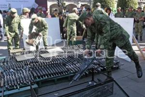 GOBIERNO . DESTRUCCIÓN MASIVA DE ARMAS