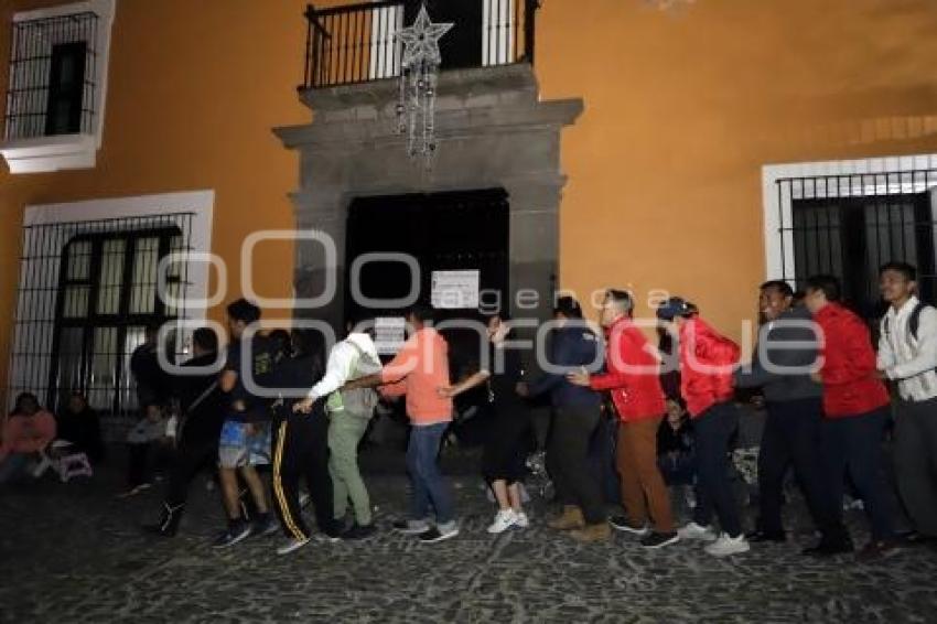 MANIFESTACIÓN ESTUDIANTES ANTORCHA CAMPESINA