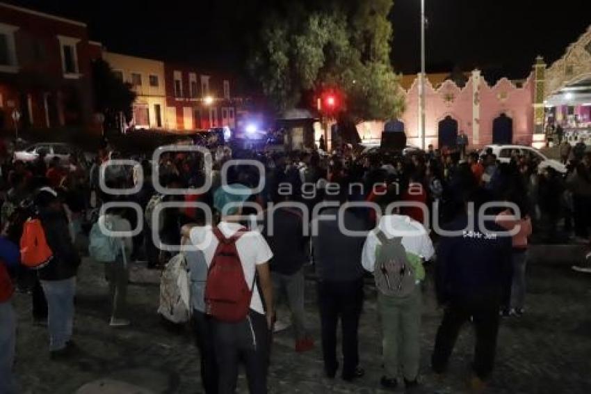 MANIFESTACIÓN ESTUDIANTES ANTORCHA CAMPESINA