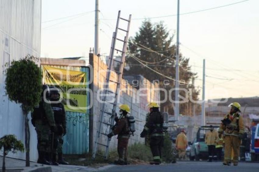 FUGA DE GAS . VILLA FRONTERA