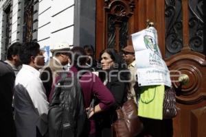 MANIFESTACIÓN CONTRA PRIVATIZACIÓN DEL AGUA