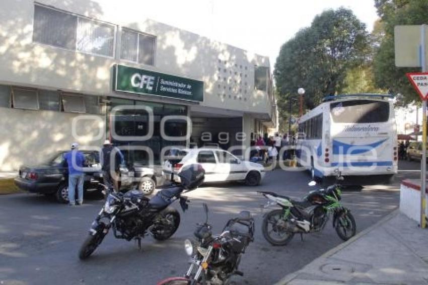 SAN MARTÍN . MANIFESTACIÓN CFE