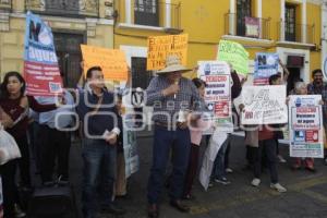 MANIFESTACIÓN CONTRA PRIVATIZACIÓN DEL AGUA