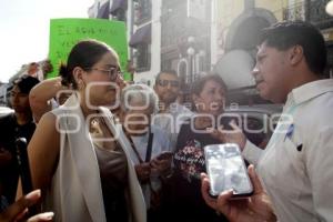 MANIFESTACIÓN CONTRA PRIVATIZACIÓN DEL AGUA