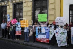 MANIFESTACIÓN CONTRA PRIVATIZACIÓN DEL AGUA