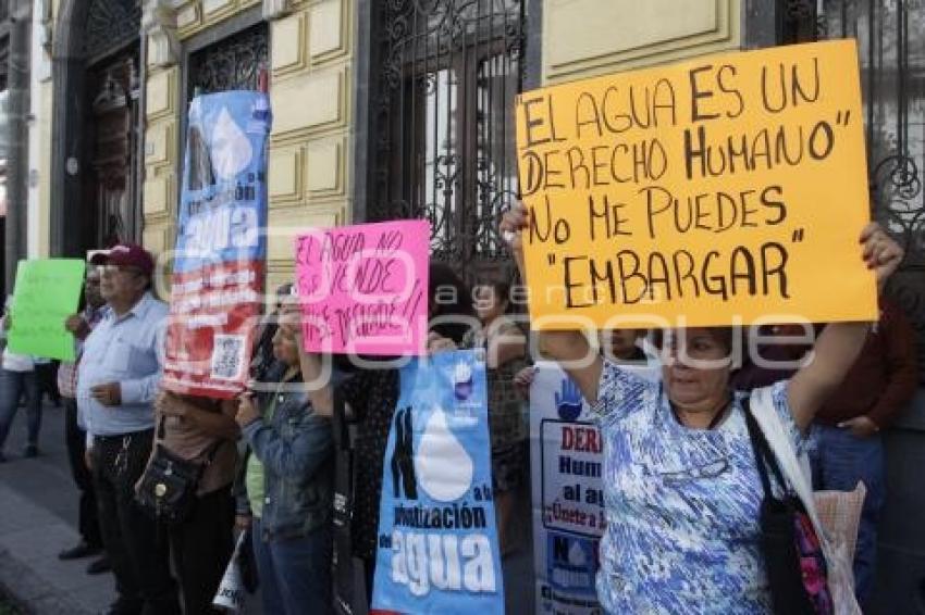 MANIFESTACIÓN CONTRA PRIVATIZACIÓN DEL AGUA