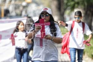 MANIFESTACIÓN FEMINICIDIOS