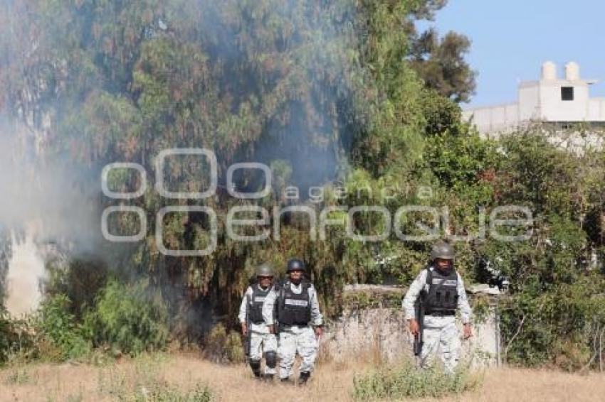 EXPLOSIÓN PIROTECNIA . SAN HIPÓLITO