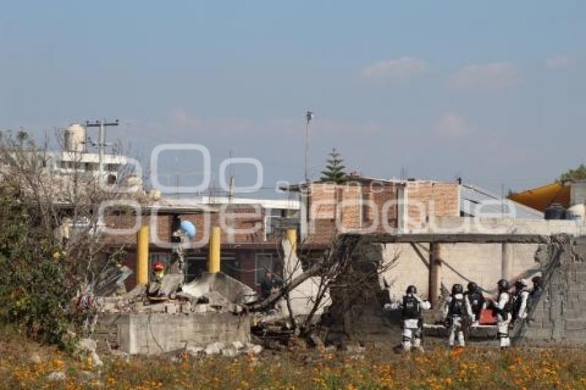 EXPLOSIÓN PIROTECNIA . SAN HIPÓLITO