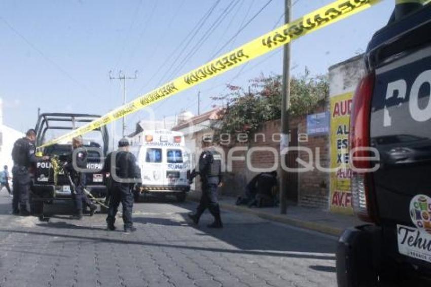 TEHUACÁN . NOTA ROJA