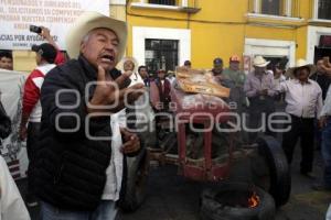 MANIFESTACIÓN CAMPESINOS CONGRESO