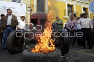 MANIFESTACIÓN CAMPESINOS CONGRESO