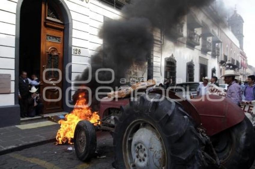 MANIFESTACIÓN CAMPESINOS CONGRESO