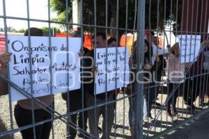 SERVICIO DE LIMPIA . PROTESTA