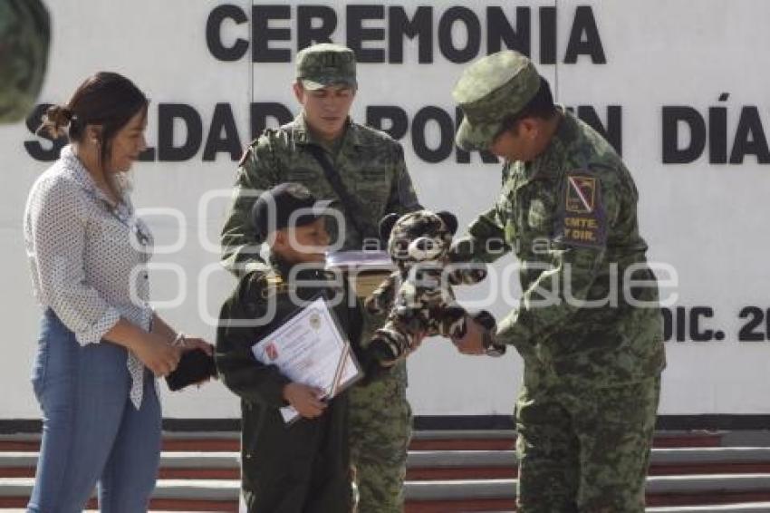 SOLDADO POR UN DÍA