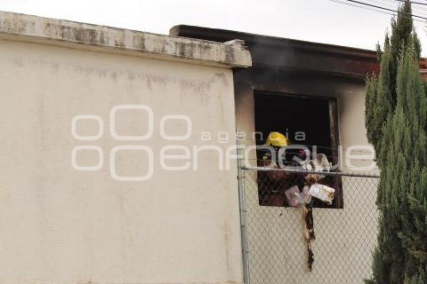 INCENDIO . BOSQUES DE AMALUCAN