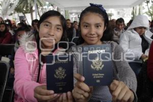 ENTREGA PASAPORTES NIÑOS BINACIONALES