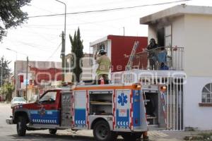 INCENDIO . BOSQUES DE AMALUCAN