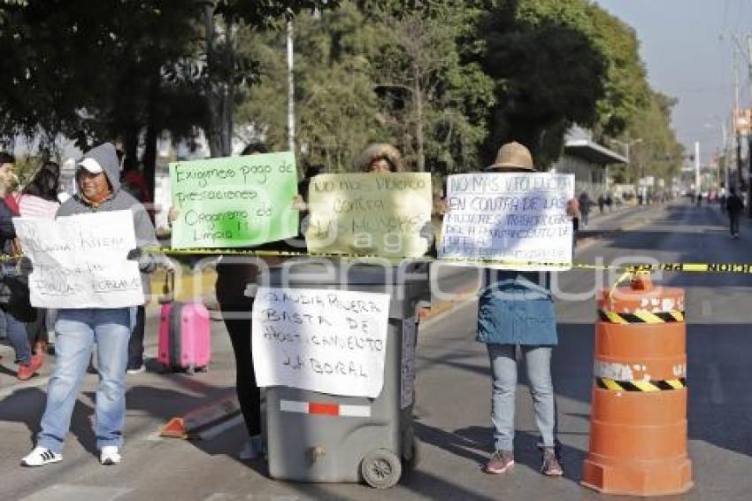 SERVICIO DE LIMPIA . PROTESTA