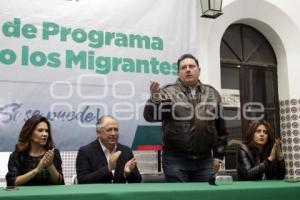 PRI . PRIMERO LOS MIGRANTES