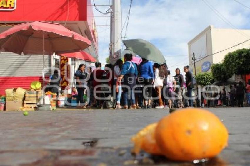 TEHUACÁN . OPERATIVO CANASTERAS