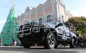 TEHUACÁN . PROTESTA POLICÍAS MUNICIPALES