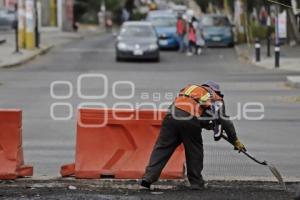 OBRA PAVIMENTACIÓN . 11 PONIENTE