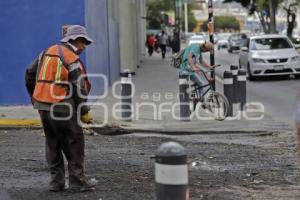 OBRA PAVIMENTACIÓN . 11 PONIENTE