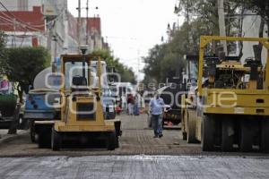 OBRA PAVIMENTACIÓN . 11 PONIENTE