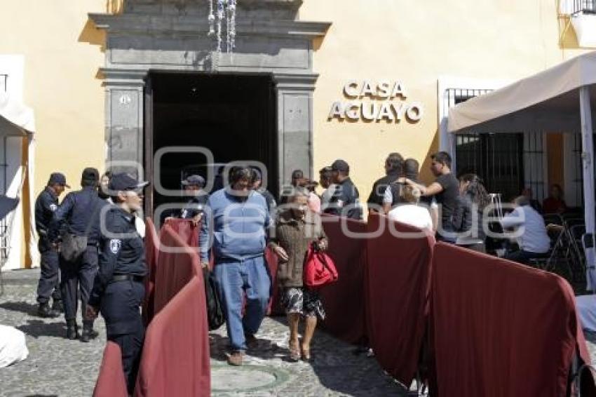JORNADA CIUDADANA . CASA AGUAYO