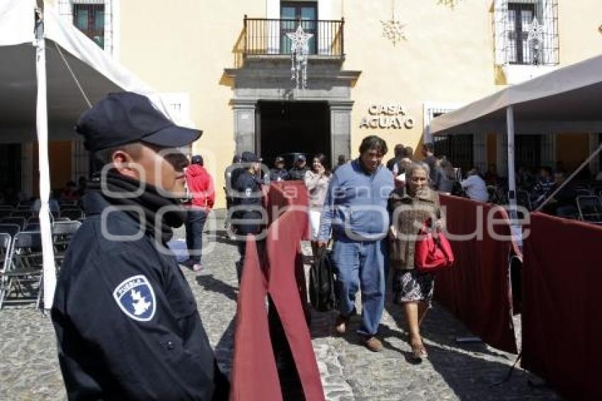 JORNADA CIUDADANA . CASA AGUAYO