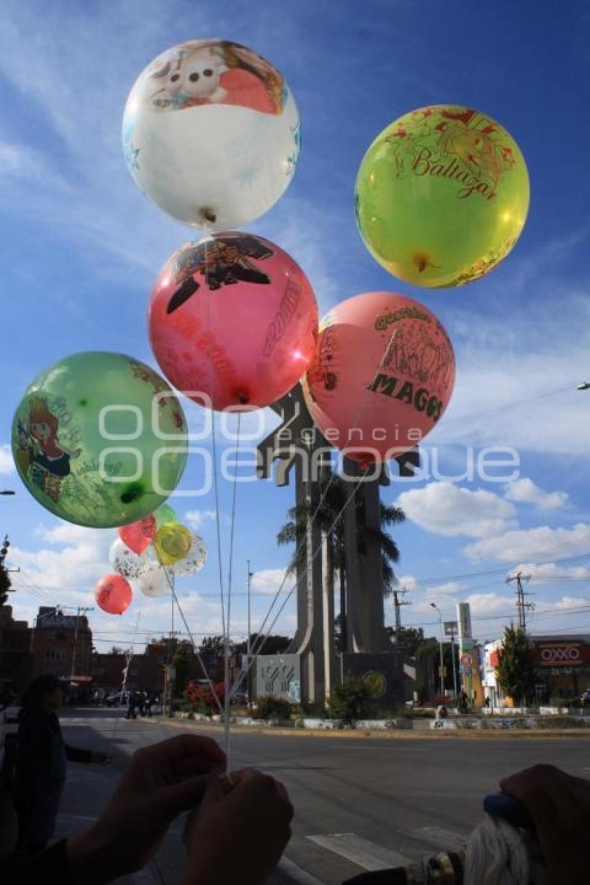 GLOBOS BIODEGRADABLES . REYES MAGOS