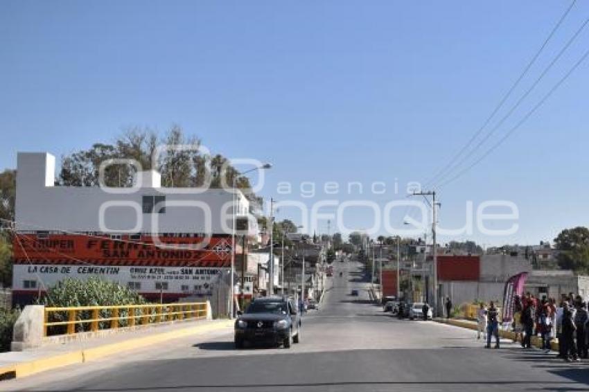 AYUNTAMIENTO . RECONSTRUCCIÓN PUENTE