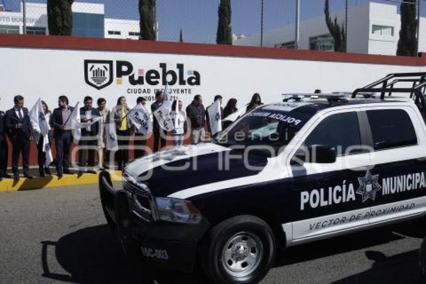 GRADUACIÓN Y EQUIPAMIENTO POLICÍA MUNICIPAL