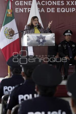 GRADUACIÓN Y EQUIPAMIENTO POLICÍA MUNICIPAL