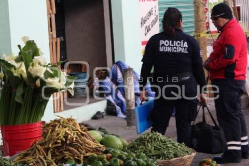 TEHUACÁN . DECESO INDIGENTE