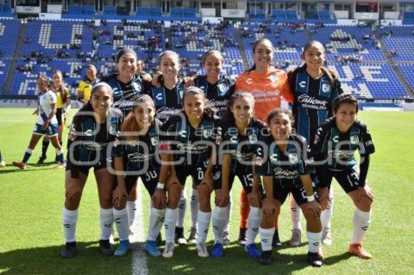 FUTBOL FEMENIL . PUEBLA VS QUERETARO