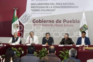 GOBIERNO ESTATAL . ÁREA PROTEGIDA CERRO COLORADO